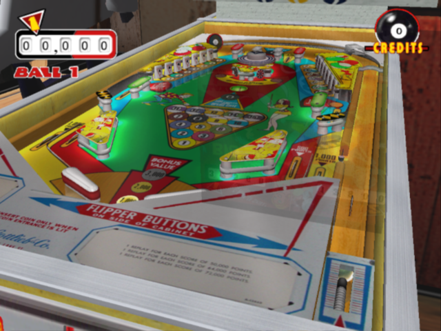 Pinball Hall of Fame screenshot 4 for Playstation 2